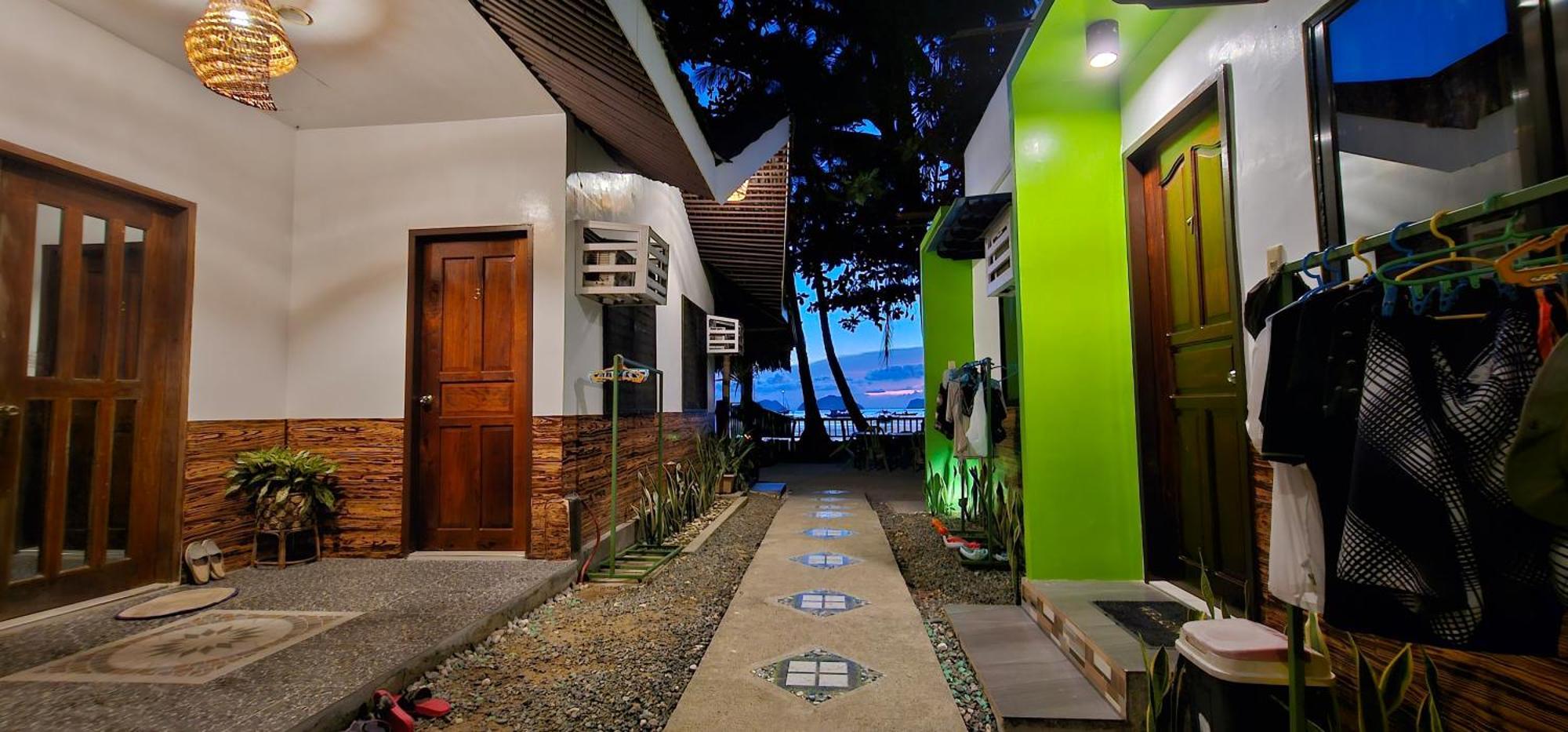 Mina Grande Beach Cottages El Nido Exterior foto